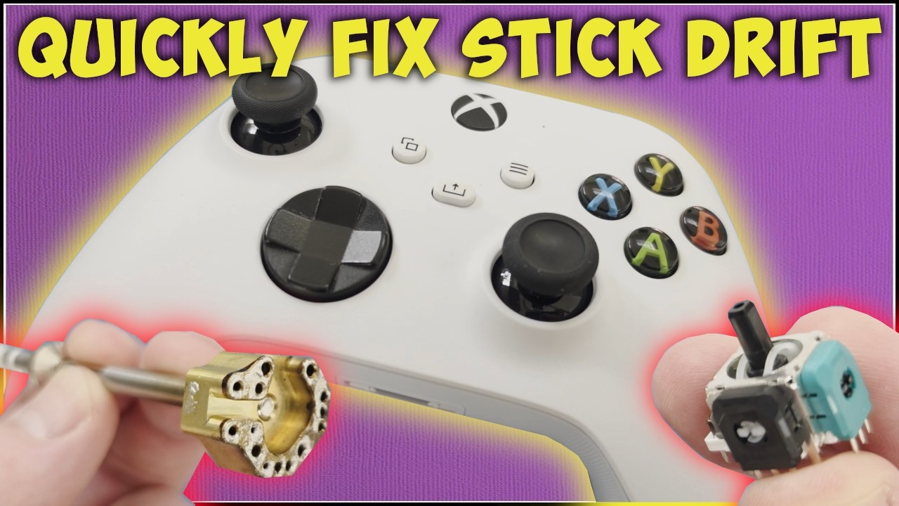 How to install TMR sticks in an Xbox S/X controller within minutes!