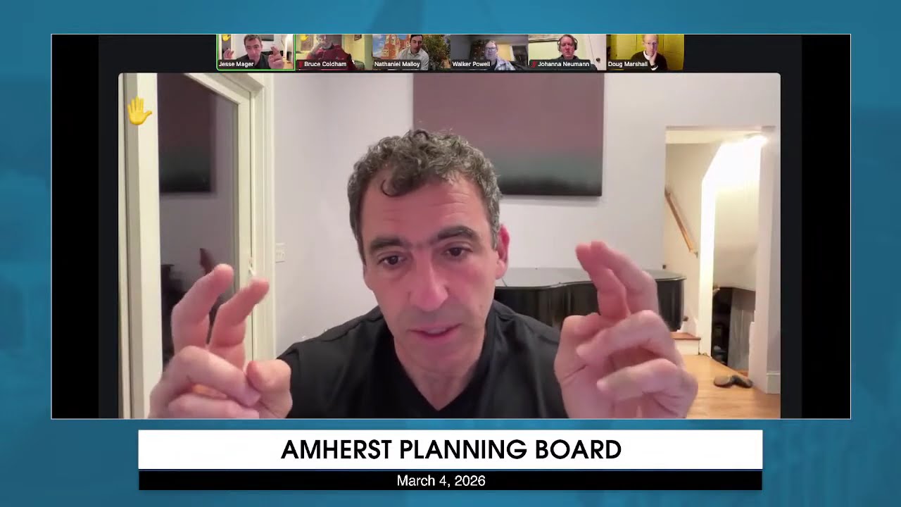 Amherst Planning Board: March 4, 2026
