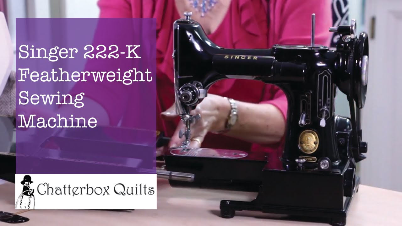 Singer Featherweight 222-K Sewing Machine - Kim's Vintage Sewing Machines 1