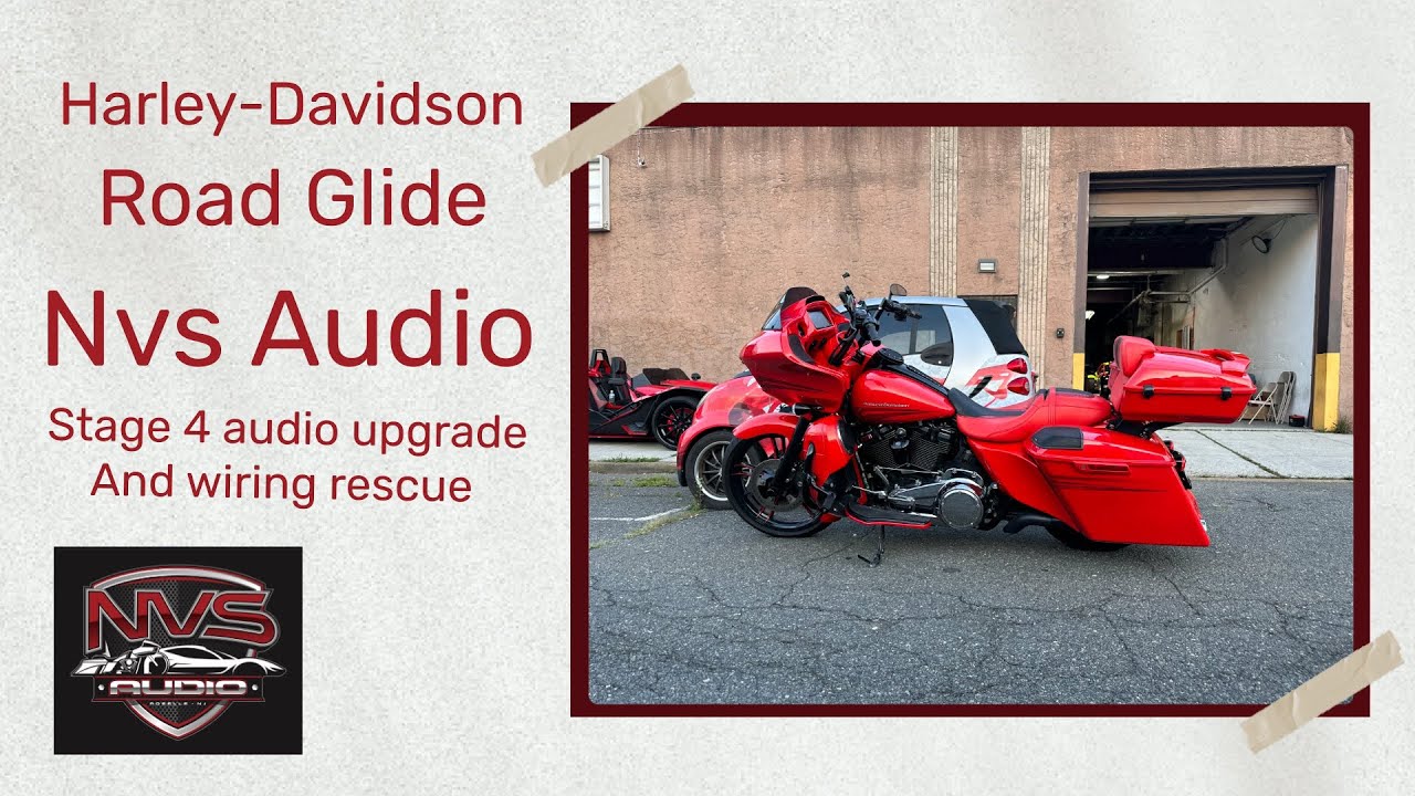 Storm took the trip from Maryland to NJ to get a wiring rescue on her Road glide and a NVS Stage 4.