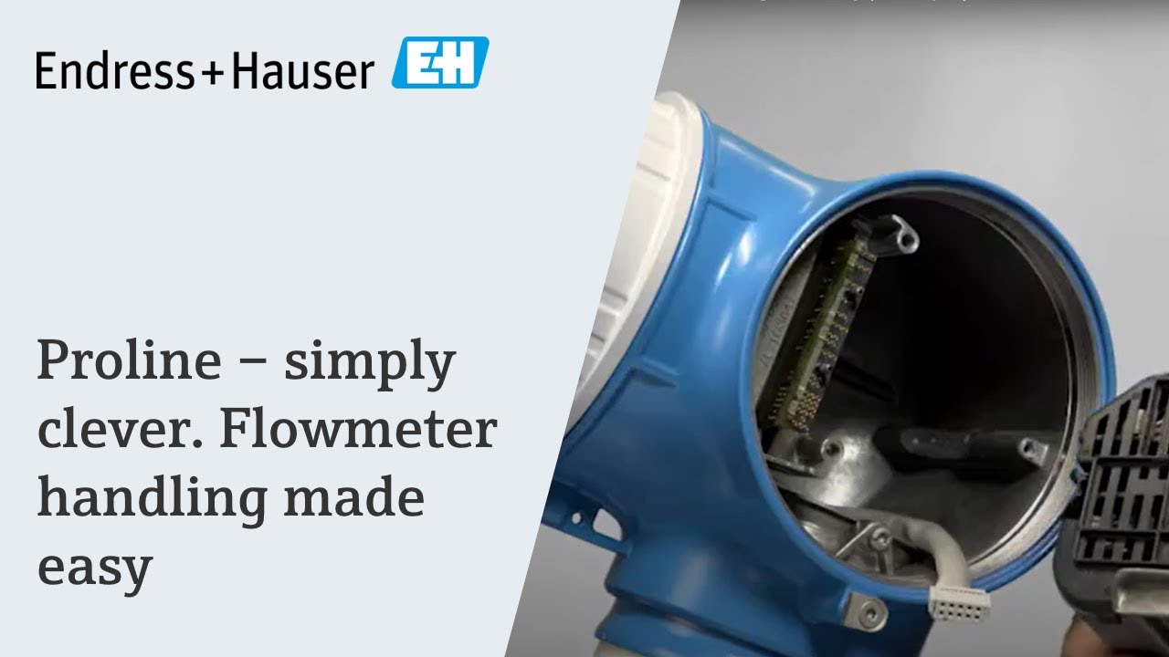 Proline – simply clever. Flowmeter handling made easy (5/5: Repair)