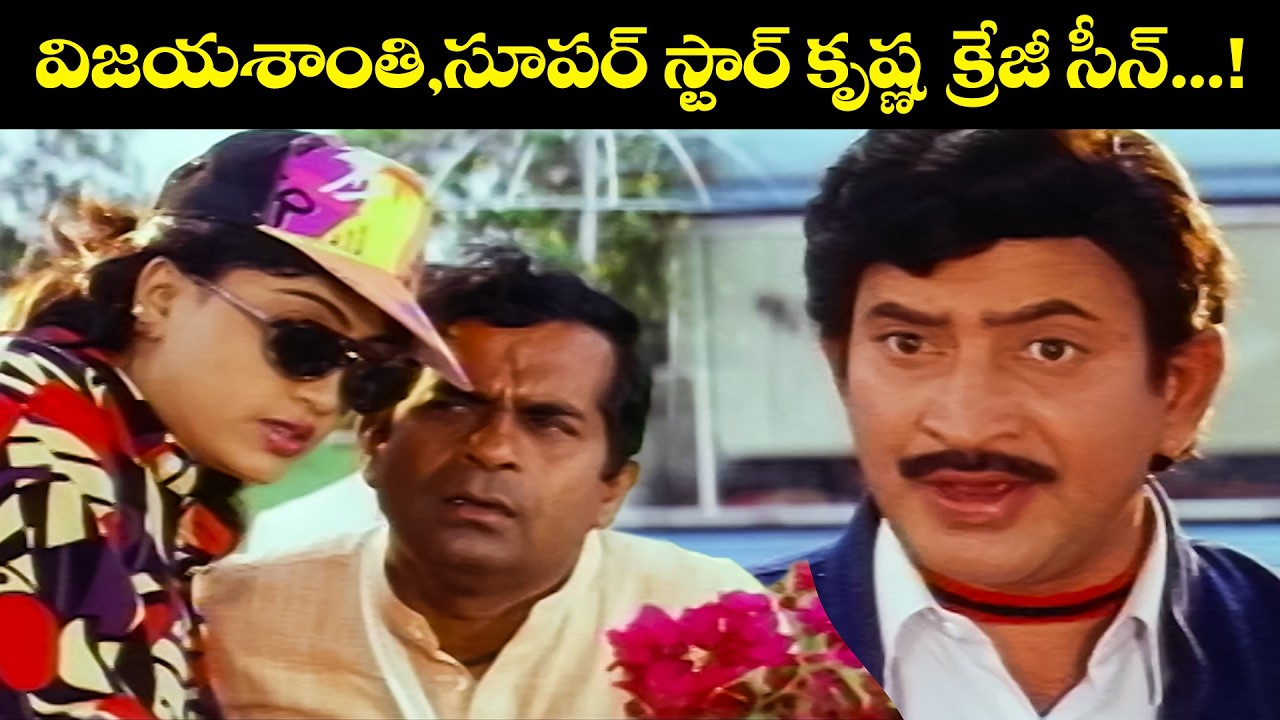 విజయశాంతి సూపర్ స్టార్ కృష్ణ క్రేజీ సీన.!| Doragariki Donga Pellam |Krishna, Vijayashanti, Jayasudha