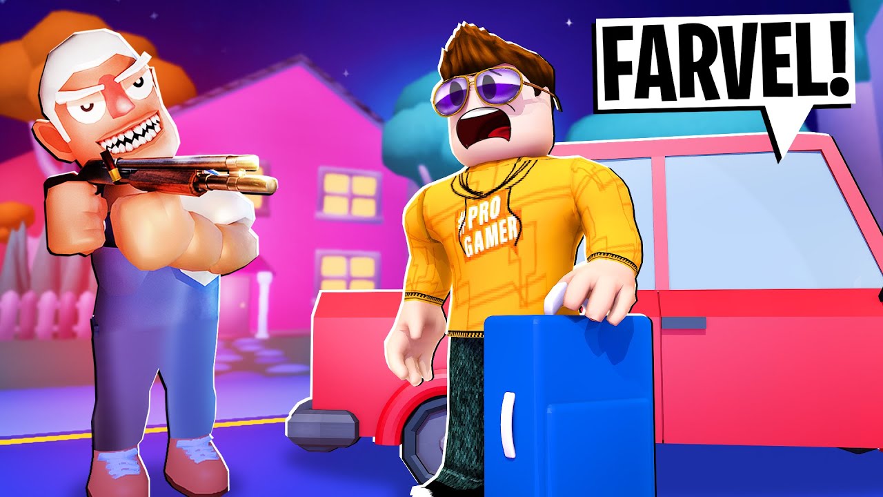 Besøger min (ONDE) BEDSTEFAR😱! - Grandpas Story i Roblox