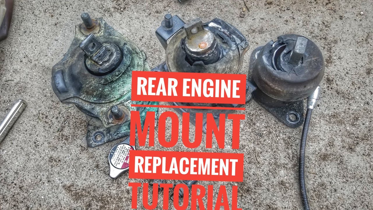 ➡️ Замена задней опоры двигателя | Устранение вибрации и тряски (руководство по самостоятельному ...