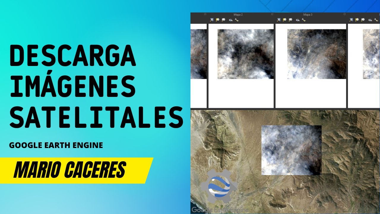 DESCARGA AUTOMÁTICA DE IMÁGENES EN GOOGLE EARTH ENGINE🌍