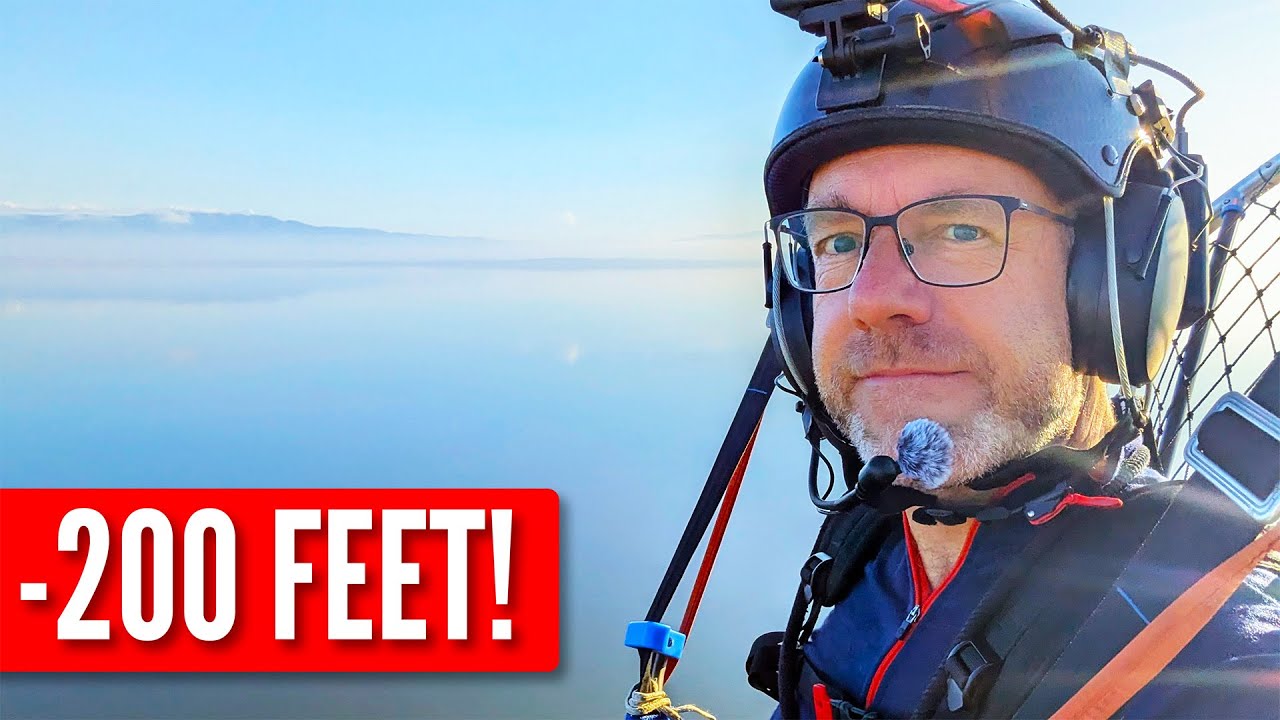5: Мы летели на 200 футов НИЖЕ уровня моря
