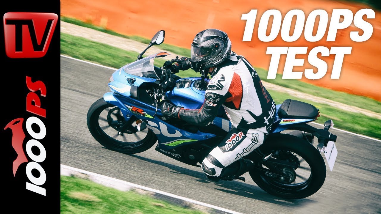 Suzuki GSX-R 125 Test am Stowe Circuit in Silverstone