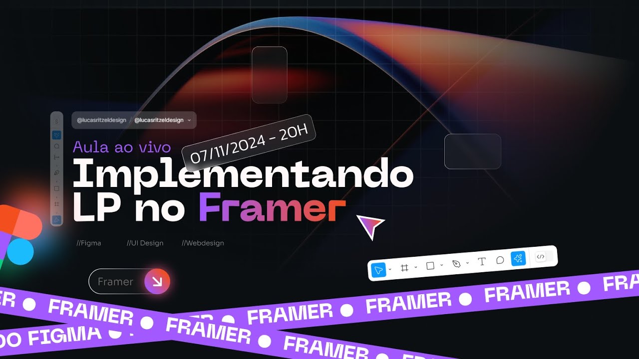 🔥AULA AO VIVO🔥 - Implementando Landing Page no Framer | Figma + Framer