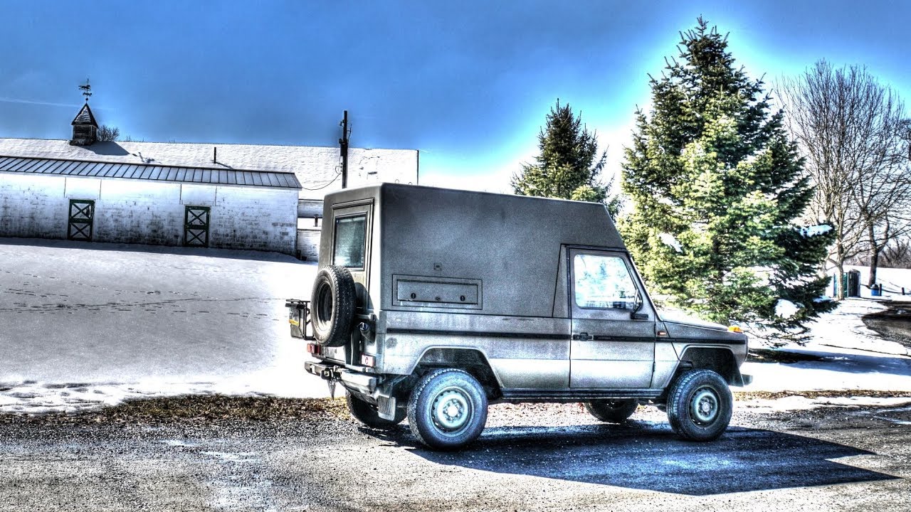 Puch Mercedes GWagon 230 GE Walkaround Van Conversion