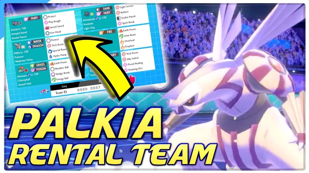 Palkia Rental Team! VGC 2022 Series 12! Pokemon Sword and Shield Competitive Doubles Wifi Battle