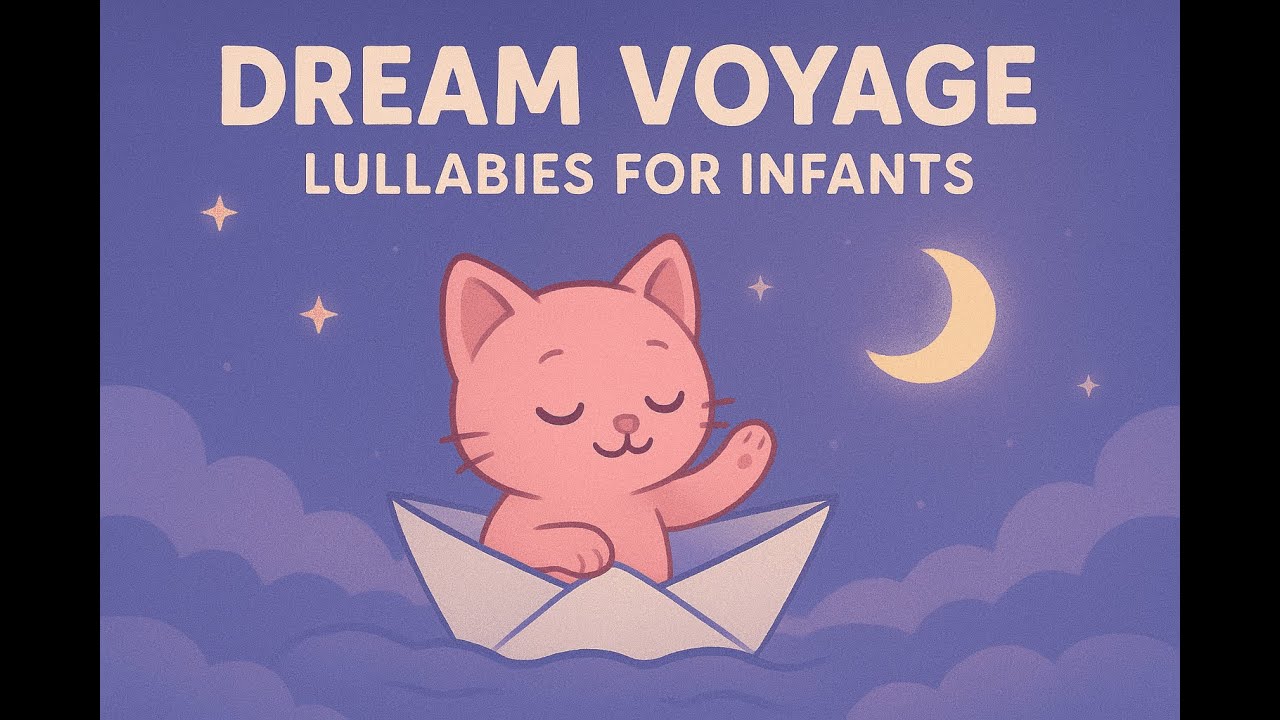 Dream Voyage Lullabies | Sleep Music for Kids & Infants | PixelTunesKitty