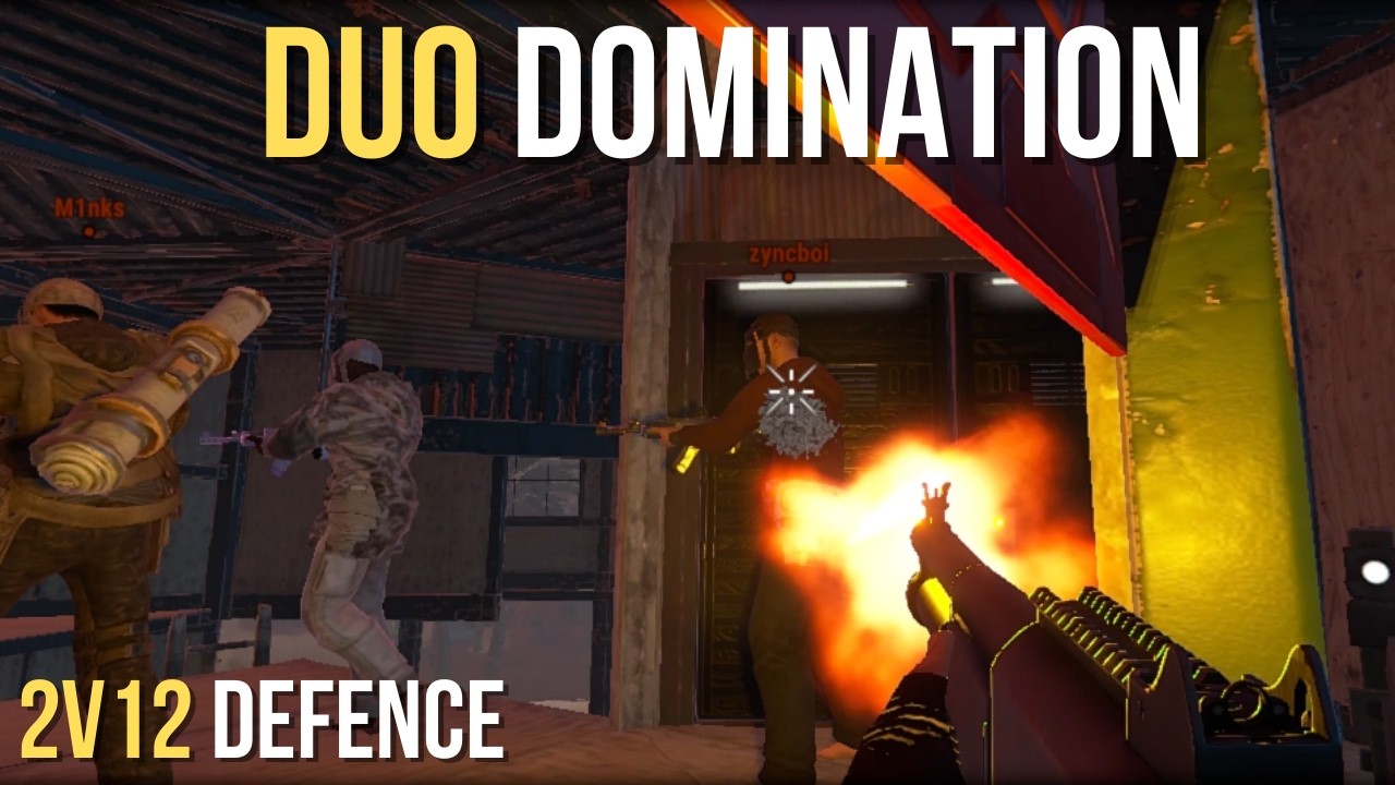 27,000 Hour DUO VS ZERGS On Forcewipe - RUST
