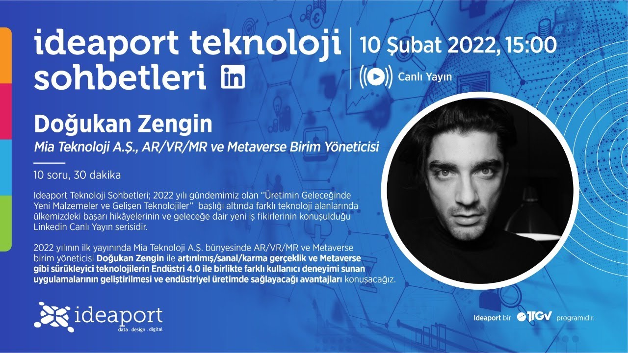 Ideaport Teknoloji Sohbetleri - Doğukan Zengin