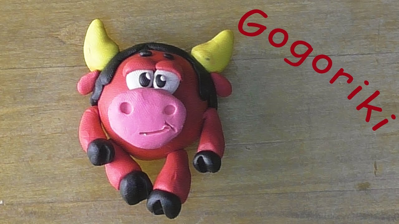 How to make  Gogoriki #howto #fromclay #gogoriki #Kikoriki