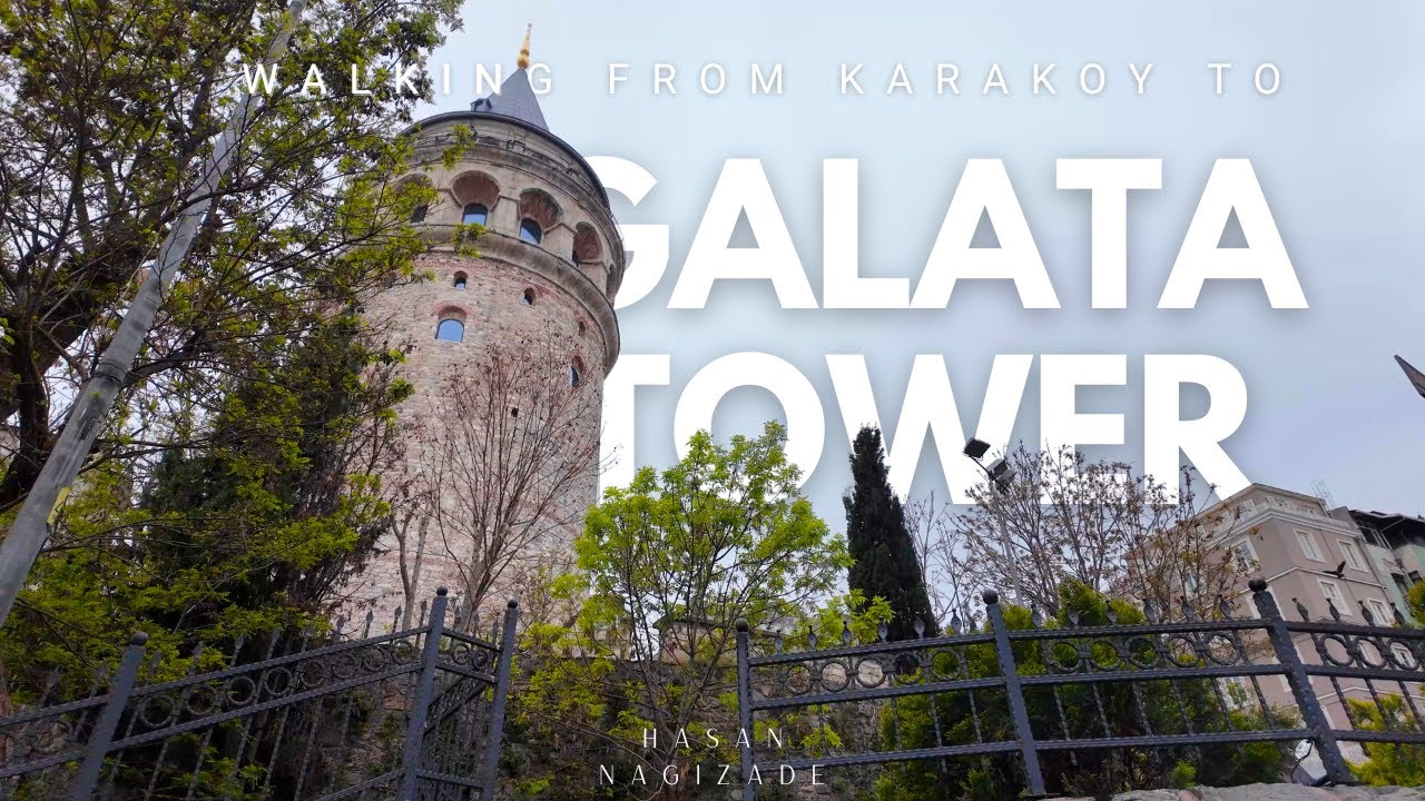 Istanbul, Turkey 🇹🇷 : Walking from Karaköy to Galata Tower