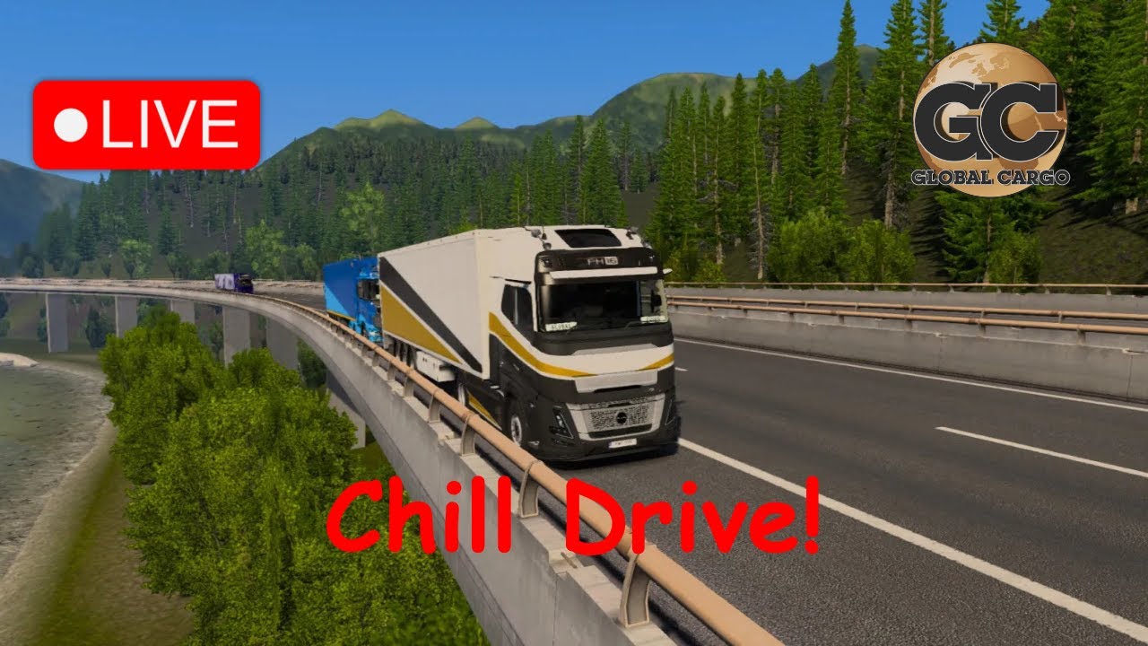 Euro Truck Simulator 2 Chill Drive!