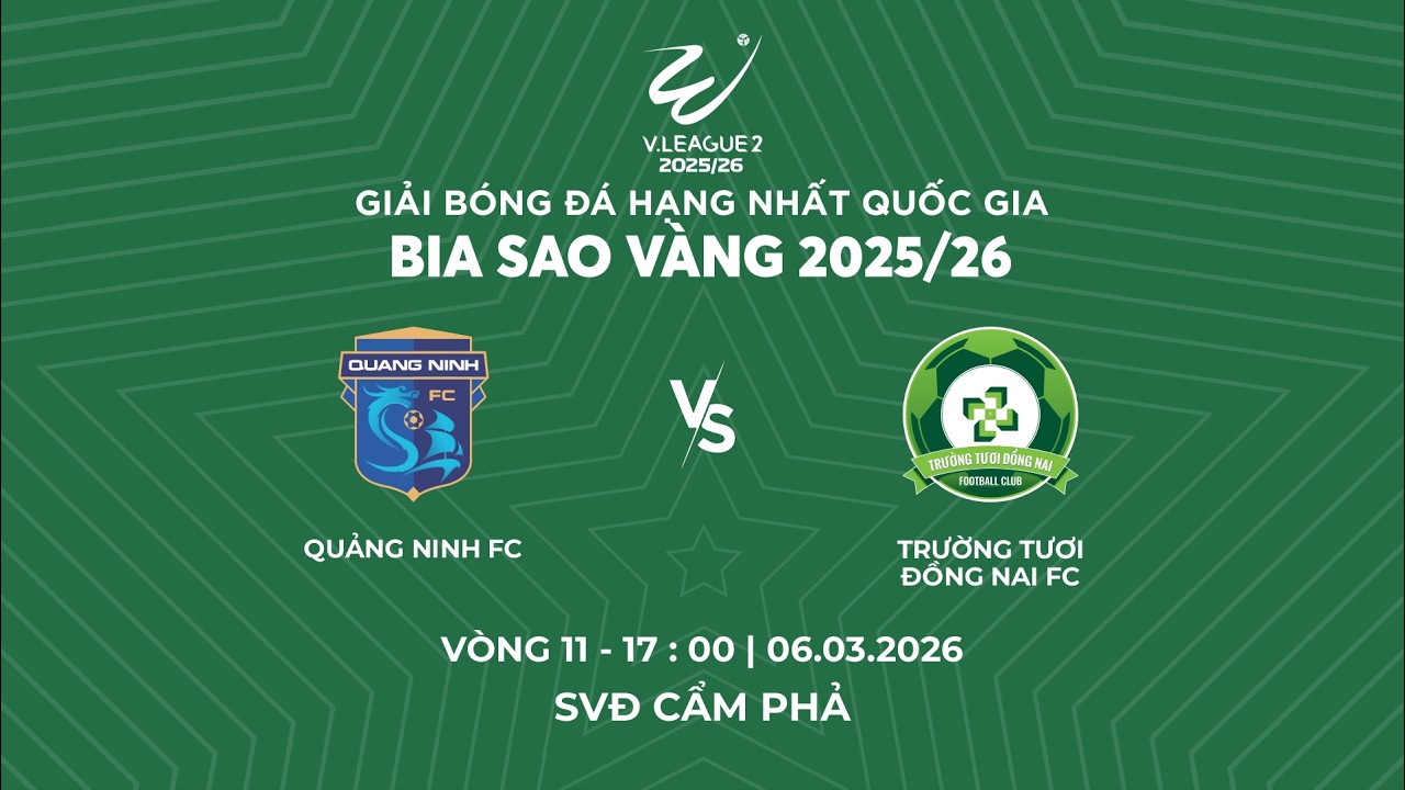 Highlight: Quảng Ninh vs Trường Tươi Đồng Nai | Chia điểm trên sân khách