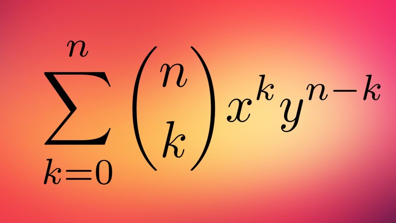 Formule du Binôme de Newton : la démonstration par récurrence expliquée !