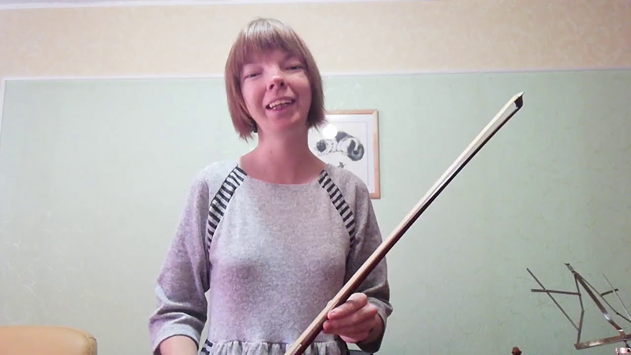 УПРАЖНЕНИЯ С КАРАНДАШОМ И СМЫЧКОМ (ВИДЕОУРОК)