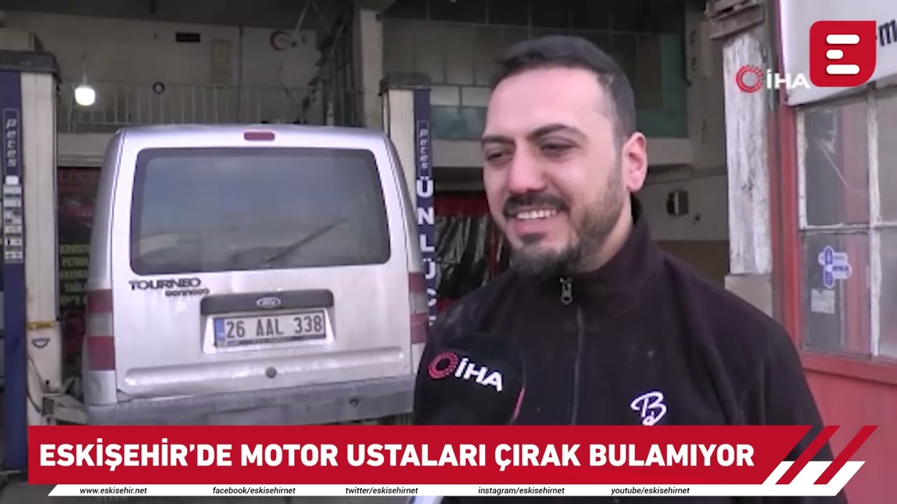 Eskişehir'de motor ustaları çırak bulamıyor