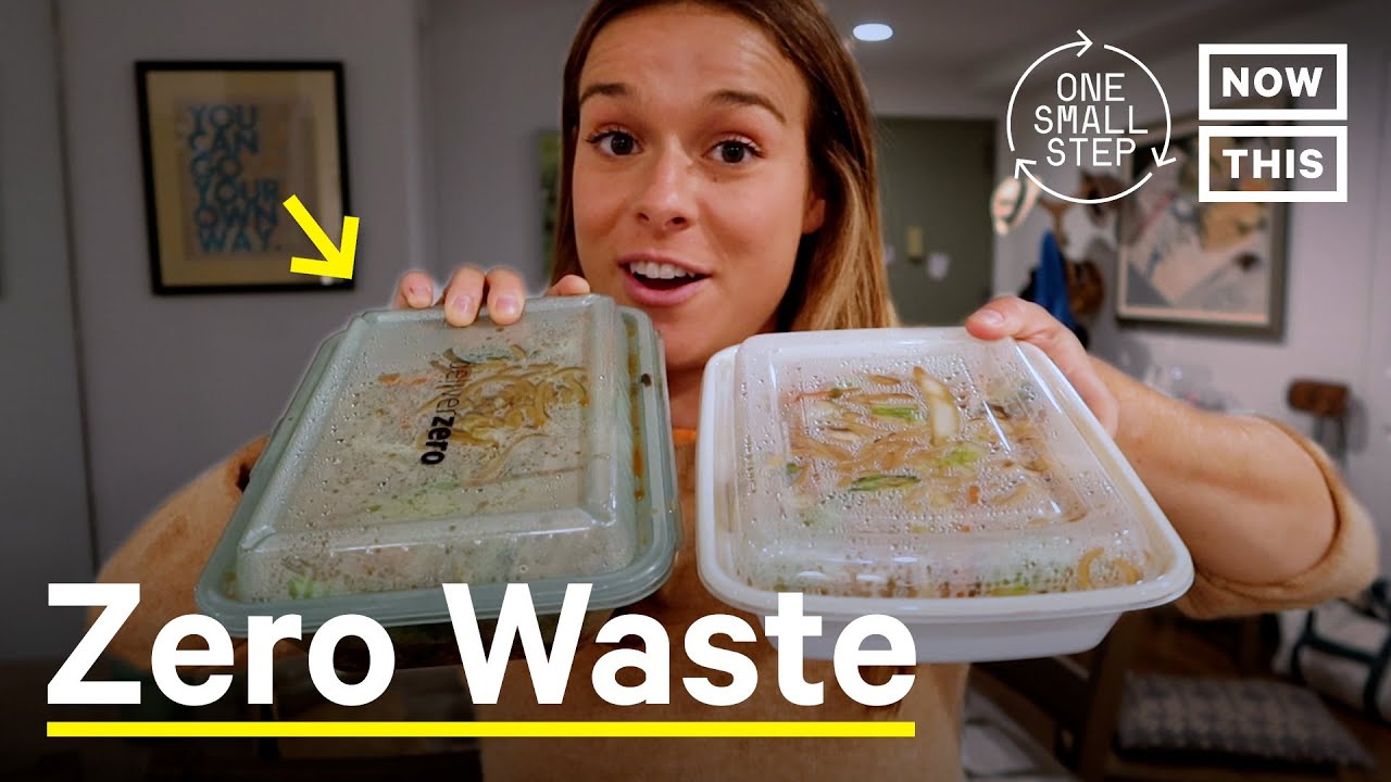 I Tried Zero Waste Food Delivery (DeliverZero) | One Small Step