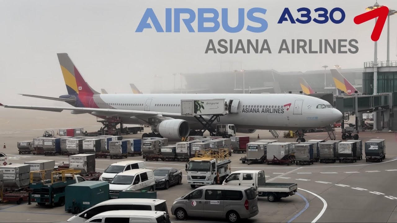 ASIANA AIRLINES AIRBUS A330-300 (ECONOMY) | Almaty - Seoul | FIRST TIME ON ASIANA!