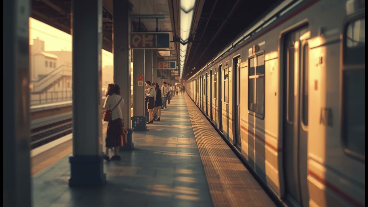 90s Tokyo Nights 📼 Japanese Lofi Beats to Chill & Study