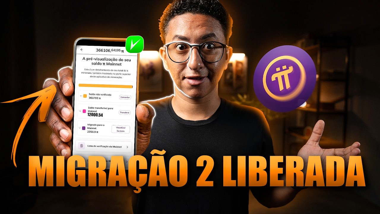 SEGUNDA MIGRA&Ccedil;&Atilde;O PI NETWORK: Come&ccedil;ou Oficialmente! Veja Como Receber 🚀