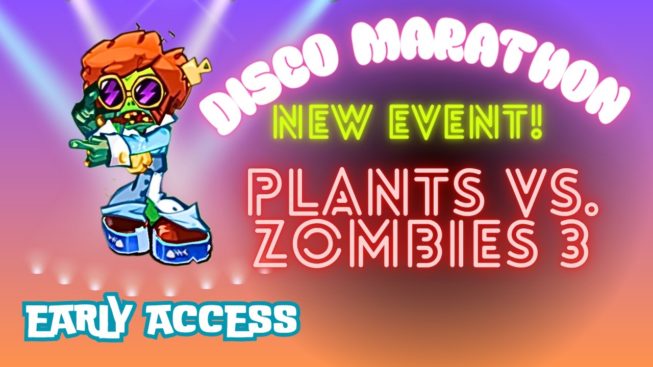 NEW EVENT! Disco Dance Marathon Streak | Plants vs. Zombies 3: Evolved