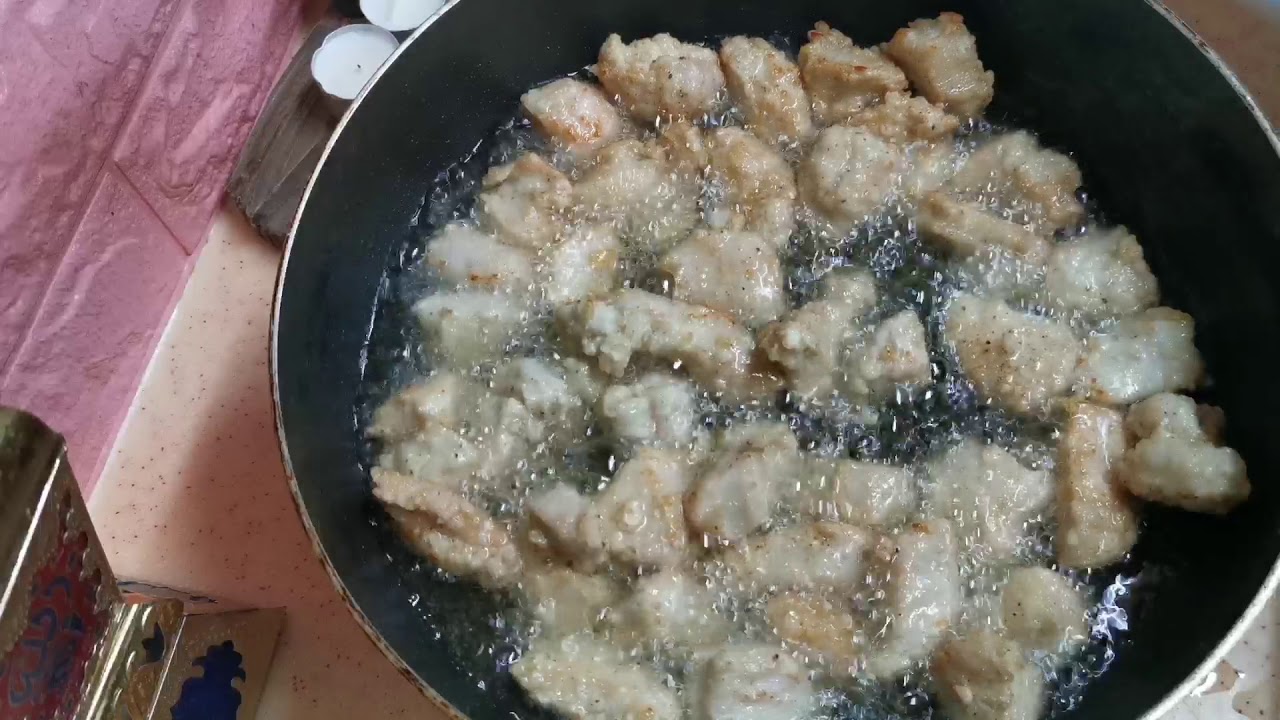دجاج بالكاتشب بااسهل طريقه