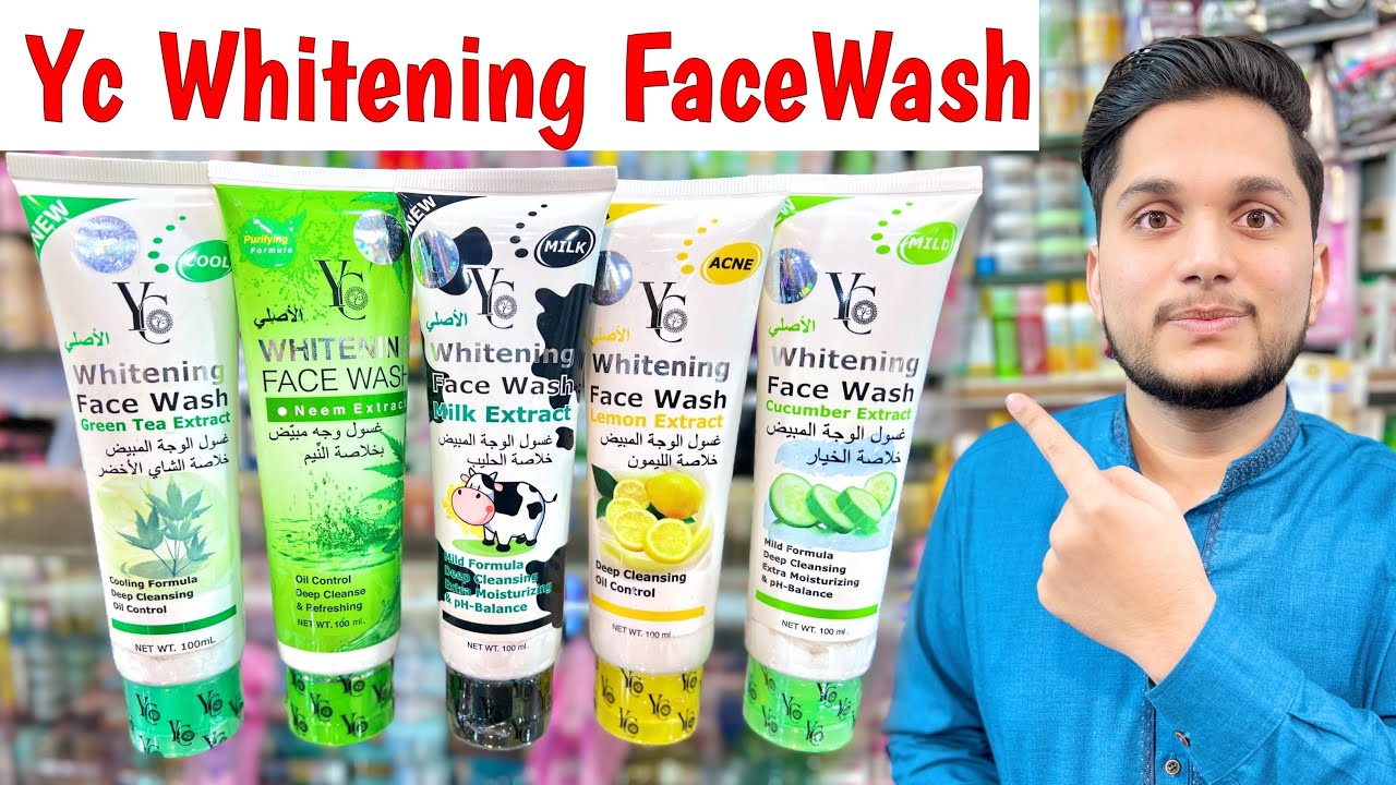 Yc whitening face wash | yc lemon face wash review | Skin Whitening face wash for men & women
