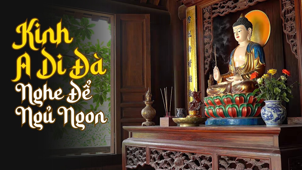 Nhạc Niệm Phật, Kinh A Di Đà Tịnh Tâm Dễ Ngủ - Niệm Phật Cầu An, Giải Thoát Phiền Não 🙏🪷