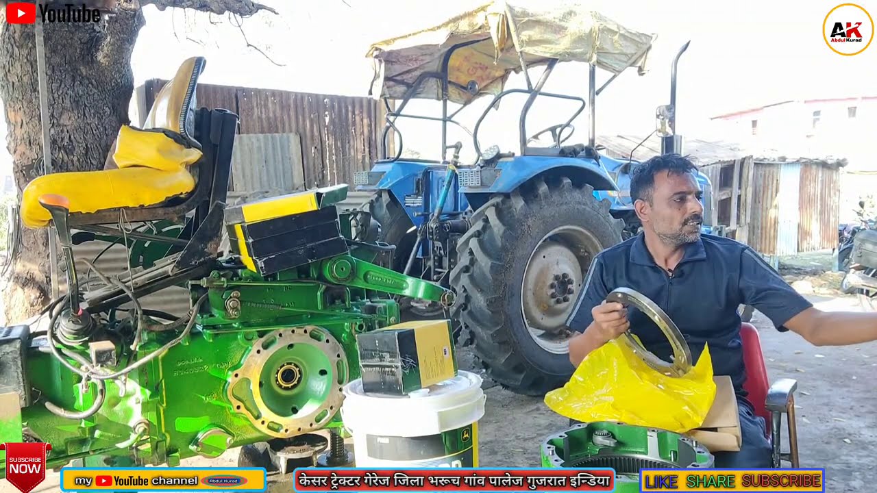 How To John Deere 5038 D Oil Disc Barek Repair |🔥|जॉन डियर ट्रैक्टर ऑयल डिस्क ब्रेक रिपेयर|Wet Brake