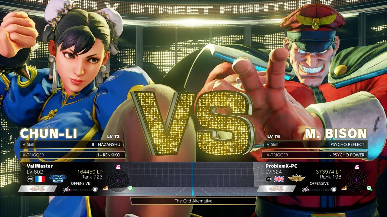 SFV Champion Edition 🔥 VaIIMaster (Chun-Li) Vs ProblemX (M.Bison) 🔥 Online Match's 01-31-2023