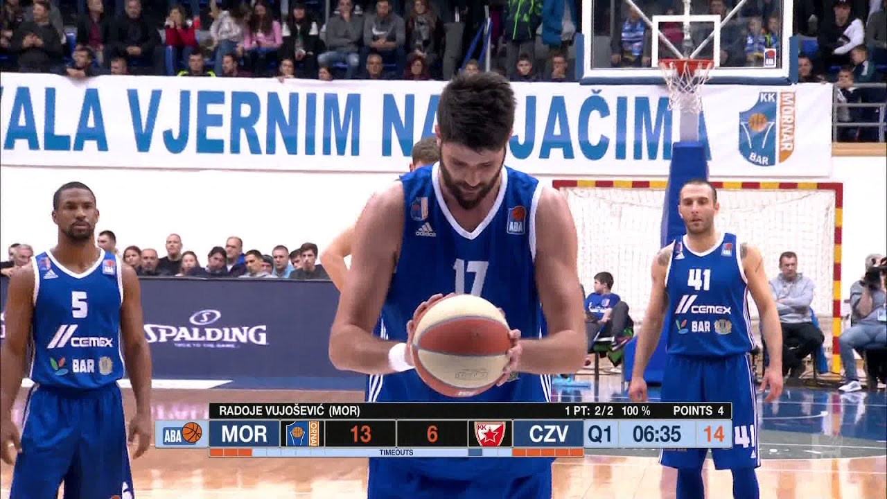 2018 ABA Playoffs Semifinals full match, Game 2: Mornar - Crvena zvezda mts (25.3.2018)