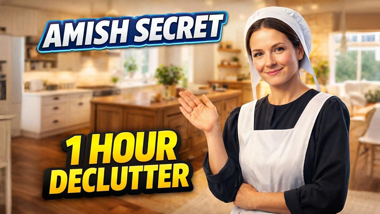 Transform Your Home in Just 1 Hour: Amish Decluttering Secrets