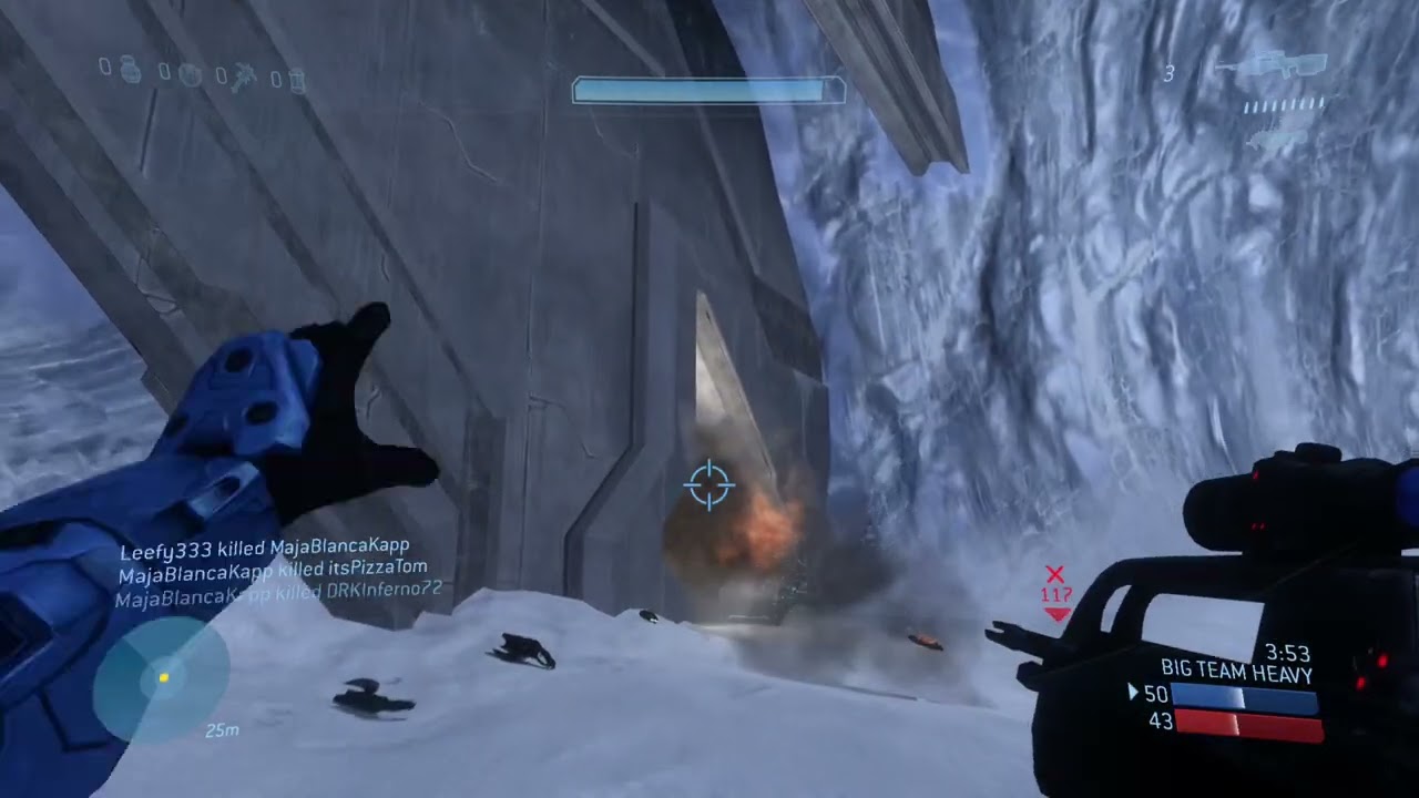 Halo 3 Multiplayer MCC #211 - Big Team Heavy - Avalanche