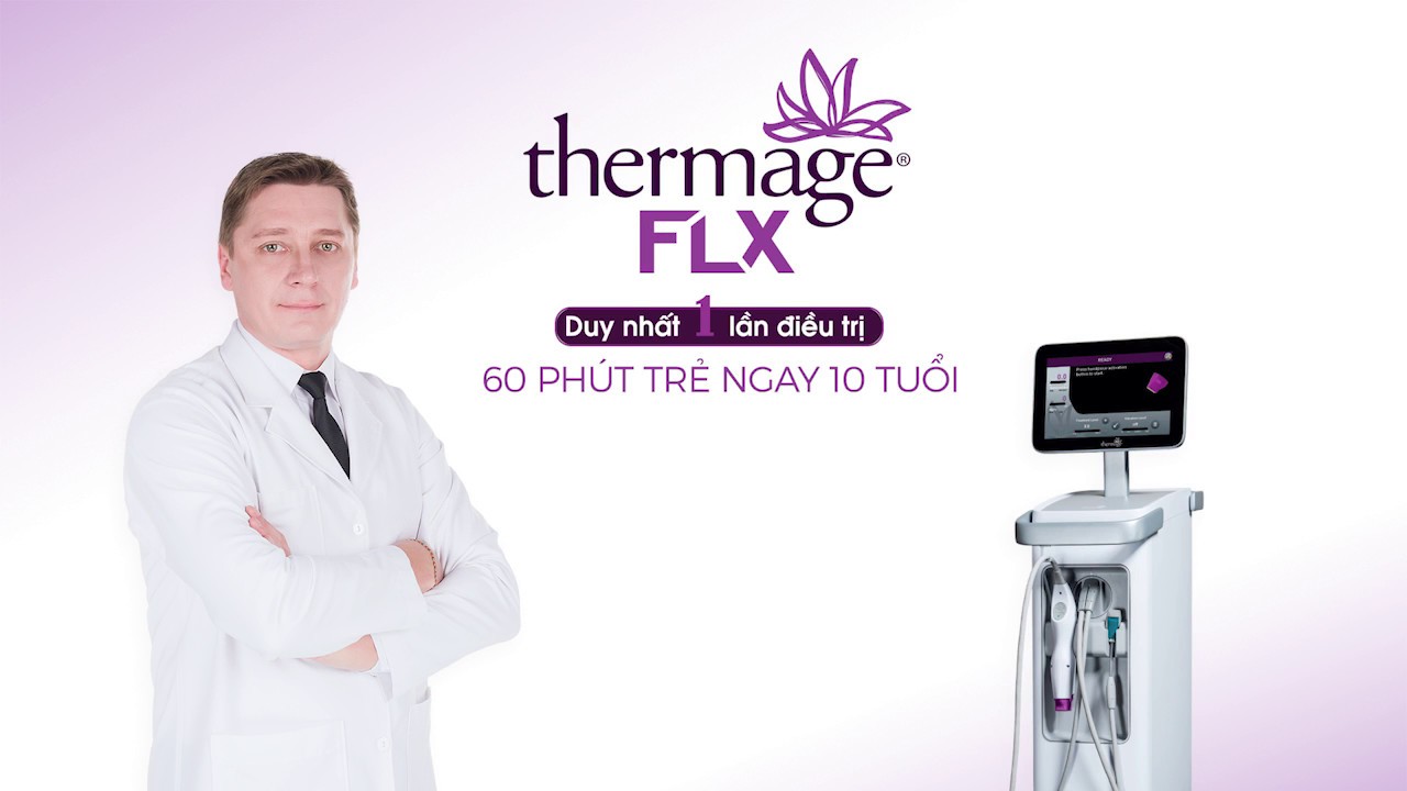 CEO THEA AESTHETIC CLINIC - VALENCIA TRẦN TRẢI NGHIỆM C&Ocirc;NG NGHỆ TRẺ H&Oacute;A ĐỘT PH&Aacute; THERMAGE FLX