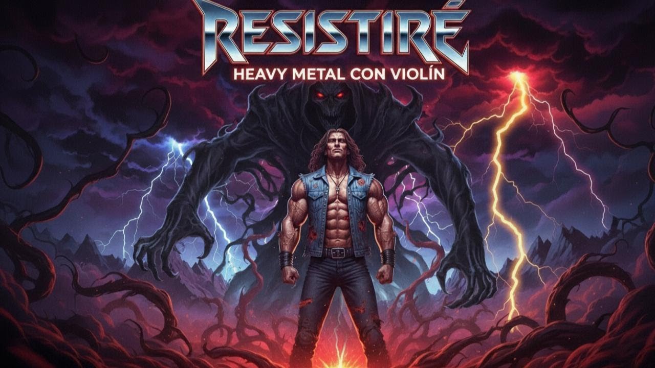 Resistiré – Heavy Metal con Violín | Epic Metal Cover | Fuerza, Resistencia y Esperanza