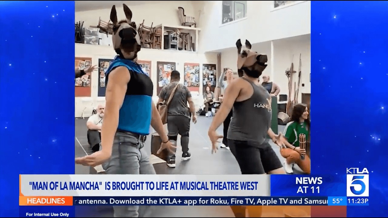 Watch the MTW Man of La Mancha KTLA Preview!
