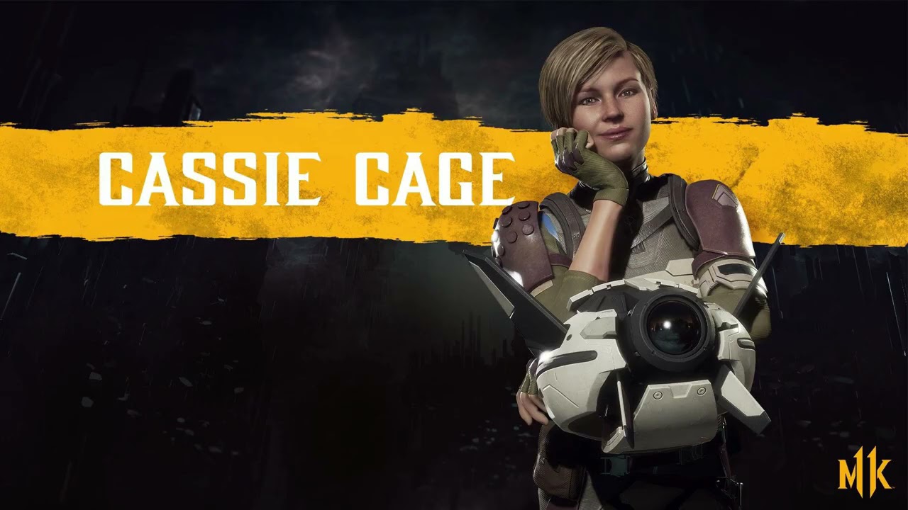 Mortal Kombat 11: Звуки голоса и спецэффекты Кэсси Кейдж