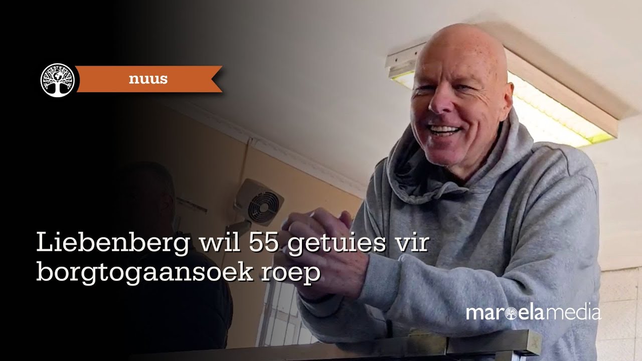 Liebenberg wil 55 getuies vir borgtogaansoek roep