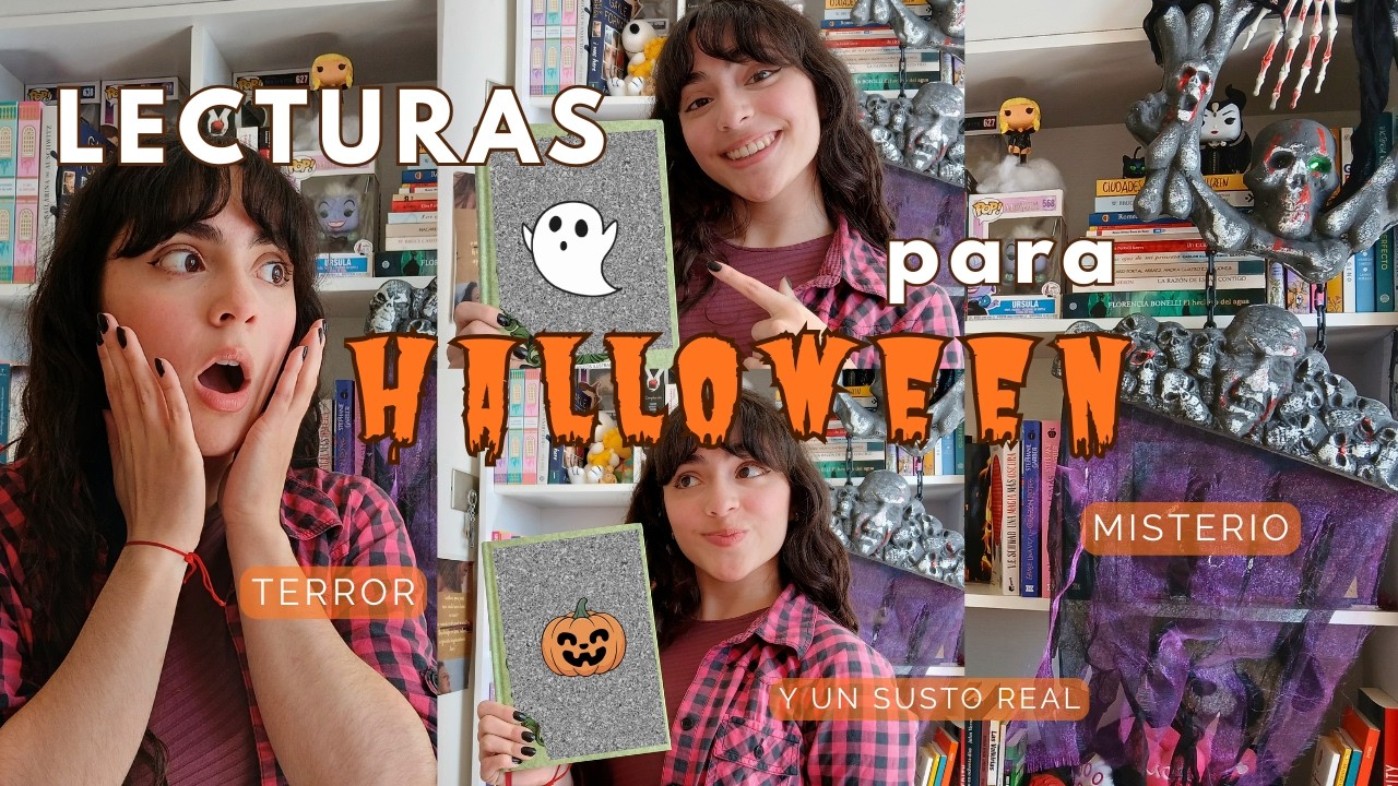 Thriller y misterio 👻 para leer en HALLOWEEN 🎃 (y algo extraño pasó mientras grababa 👀)
