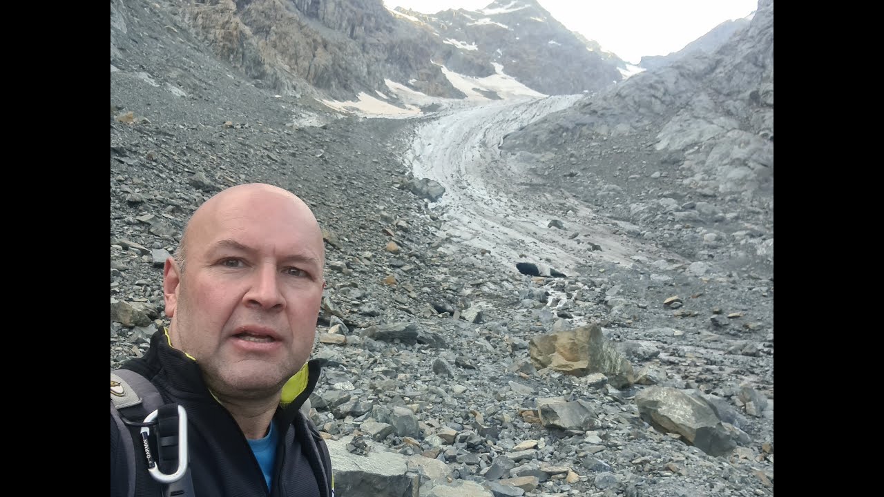Ghiacciaio Ventina 2021 - Valmalenco - Confronto negli anni