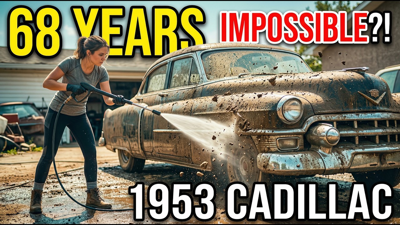 🔥 68-Year Forgotten 1953 Cadillac Restored to Life — They Said It Was Impossible!