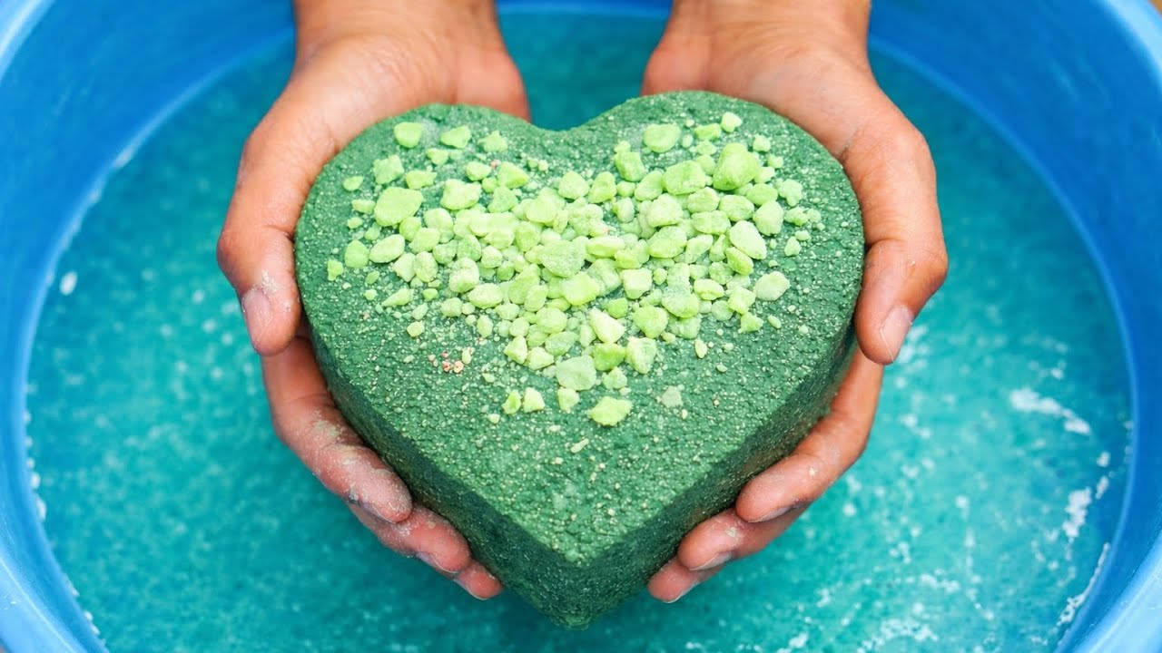 Finally 💐11K Celebration 💚 Super Soft Crispy Sand Crumbling | Dry to Water ASMR