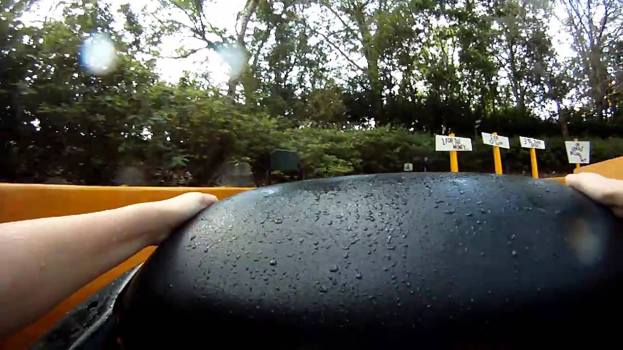 Dudley DoRight's Ripsaw Falls Front Seat On-Ride POV