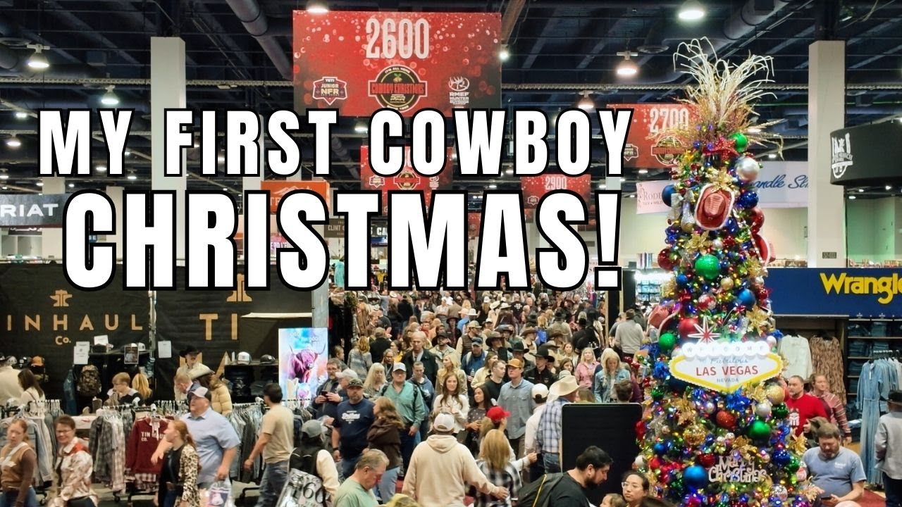Las Vegas Cowboy Christmas 2025 Walkthrough! Official Gift Show of Wrangler National Finals Rodeo