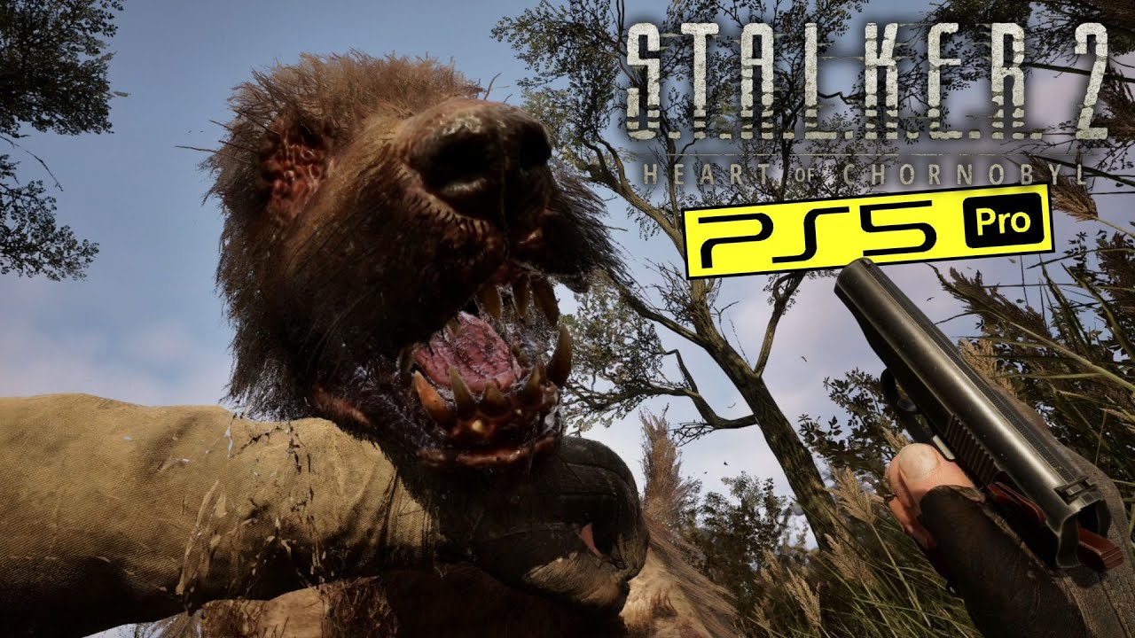 Игровой процесс STALKER 2 PS5 Pro 60 FPS