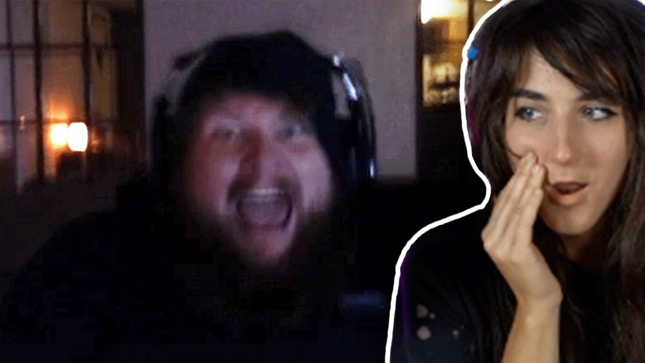 Реакция LUDA на моменты CASEOH JUMPSCARE